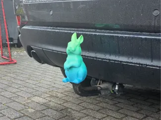 Anhängerkupplung Hase