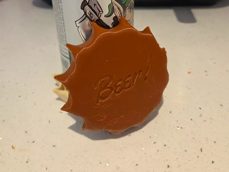 Bottle Top Beer Coaster