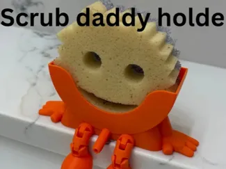 Scrub daddy holder