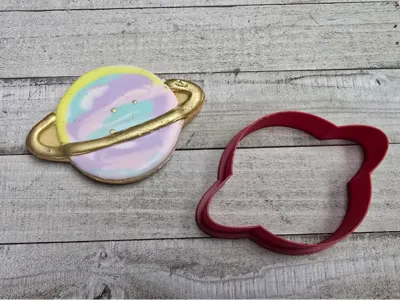 Saturn / Planet Cookie Cutter 