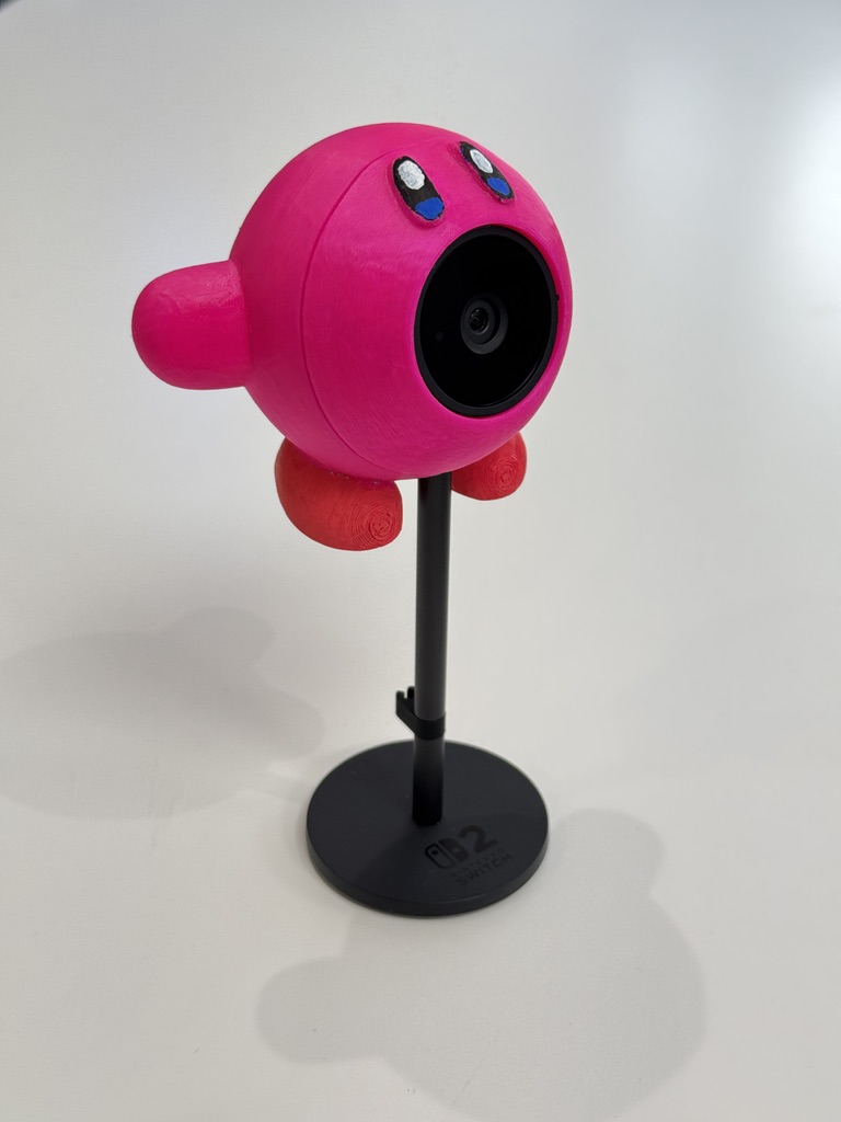 Kirby Switch 2 Camera Hat