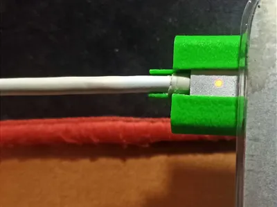 MacBook charging cable protection (for older models, not MagSafe)