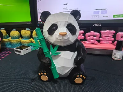 Panda Figurine