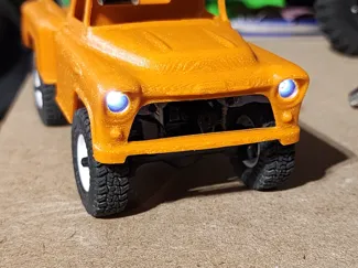 scx30 body 56 chevy truck WILL NEED LIGHT MOUNTS