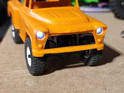 scx30 body 56 chevy truck WILL NEED LIGHT MOUNTS