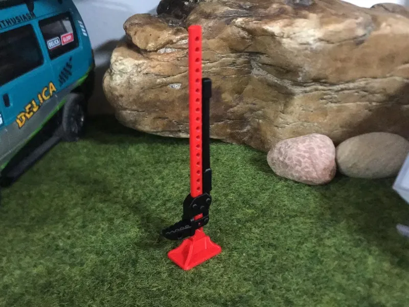 1:12千斤顶猴爬杆模型