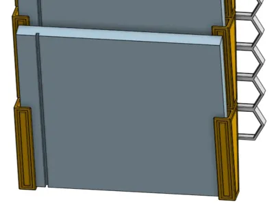 CD holder for HSW system