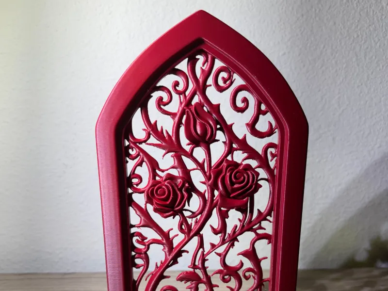 Gothic Rose Bookend