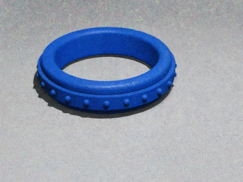Spinning Ring Circle Tactile 