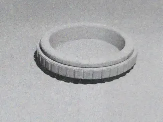 Spinning Ring Rectangle Tactile