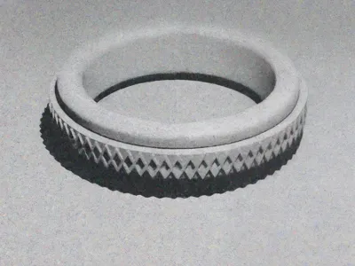 Spinning Ring Scissor Tactile