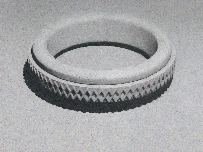 Spinning Ring Scissor Tactile