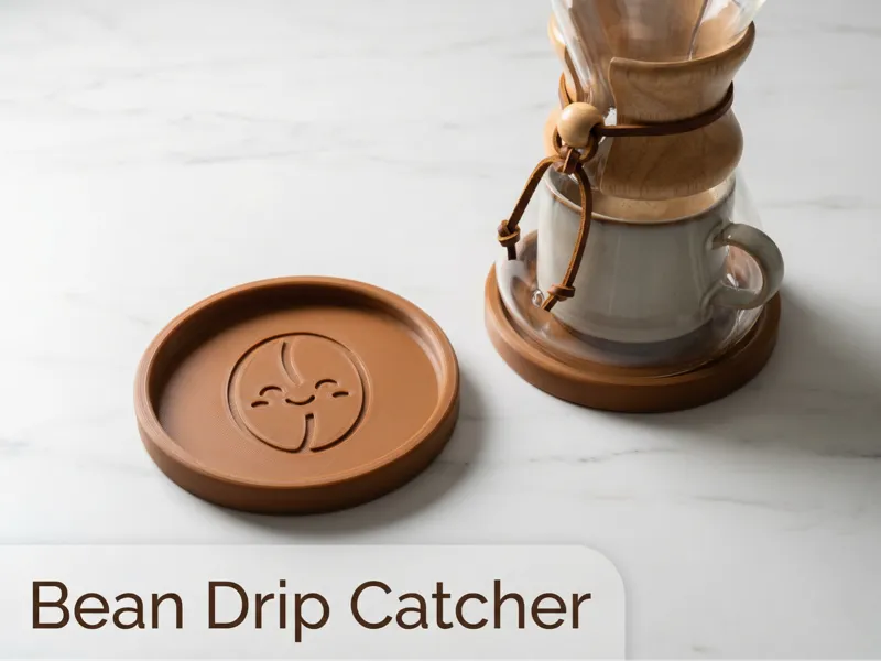 Bean Drip Catcher for Chemex
