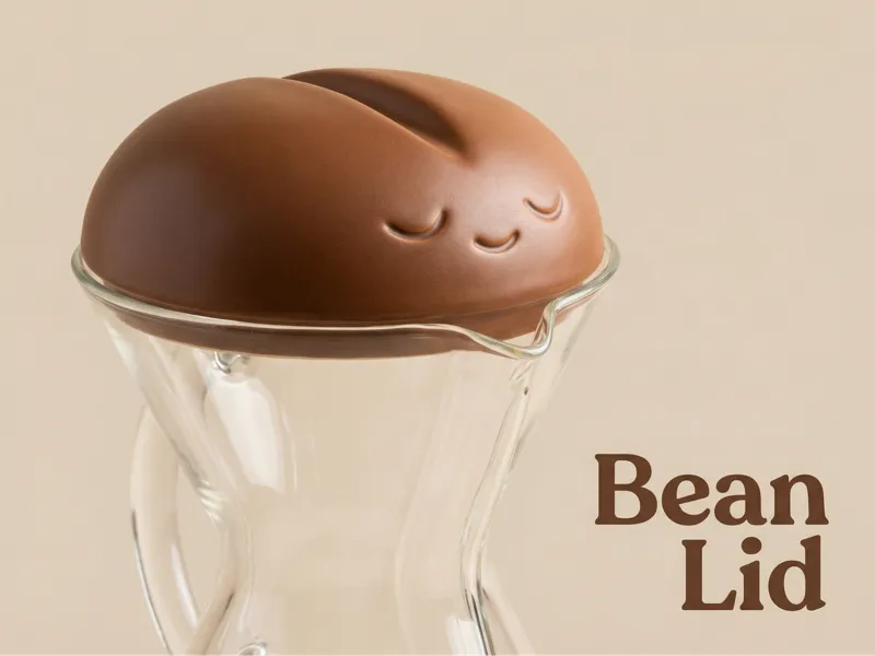 Bean Lid for Chemex - Coffee Bean Family Accessory