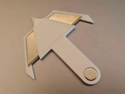 Safe Box Cutter (Utility Blade Version)