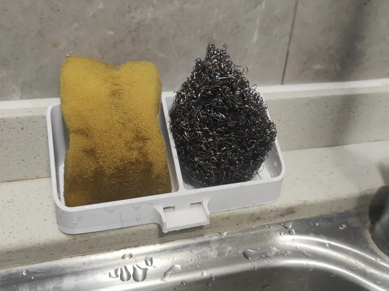 海绵百洁擦沥水盒