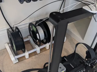 Filament holder for rods with a 2 cm diameter