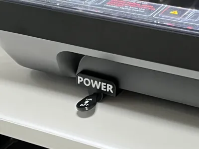 Qidi Q1 Pro Front power switch Remix