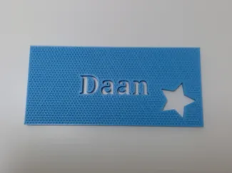 daan name plate (no star)