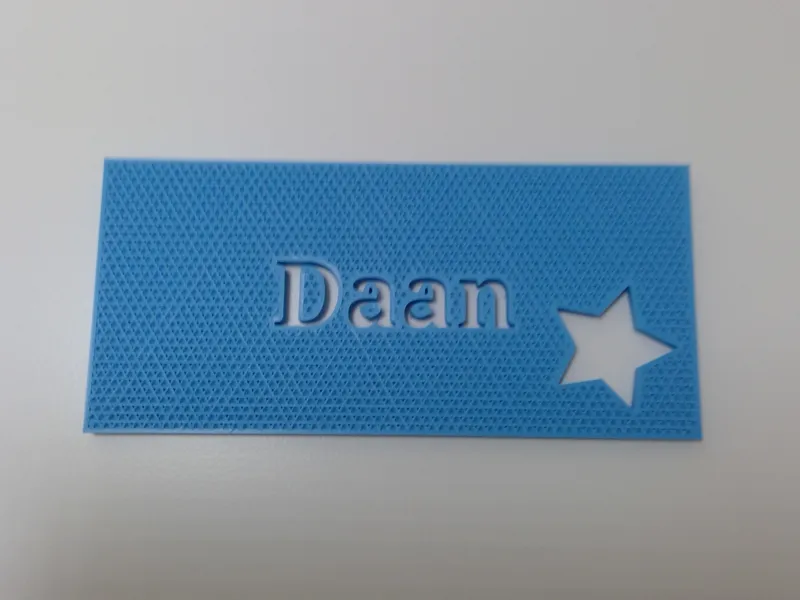 daan name plate (no star)