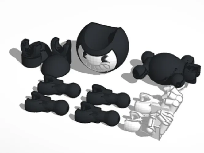 Bendy articulated figure 