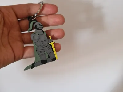 KNIGHT KEYCHAIN
