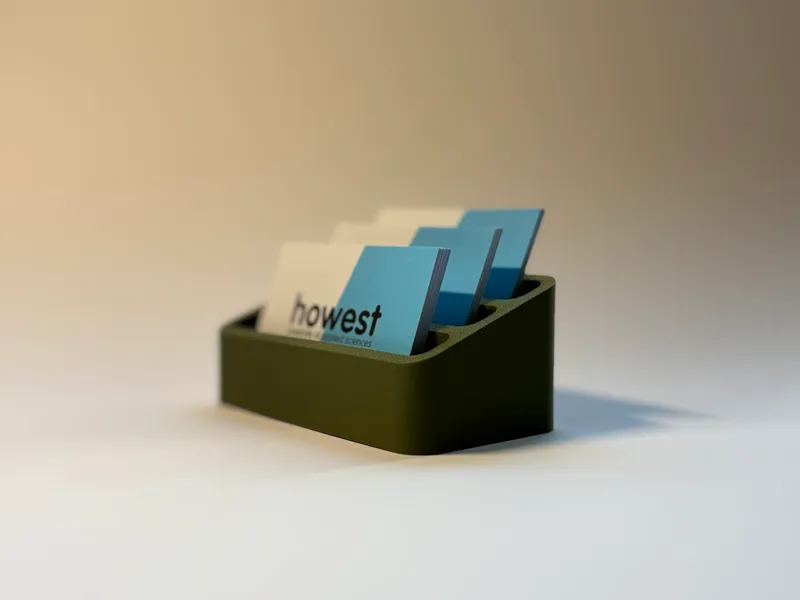 modern business card holder