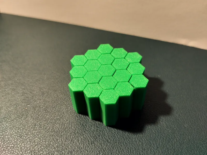 Sliding hexagon