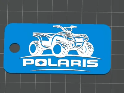 Polaris Quad Keychain
