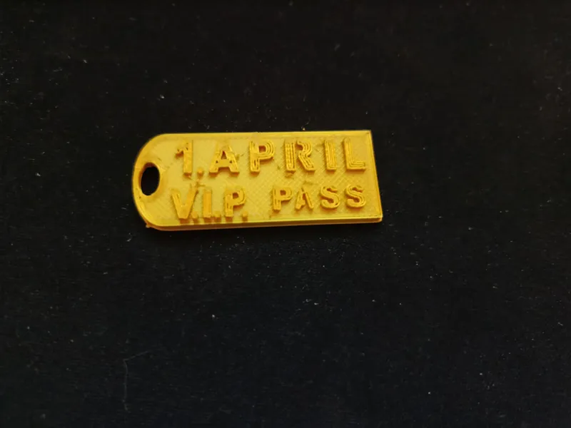 April keychain