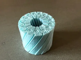 Twisty cylinder fidget