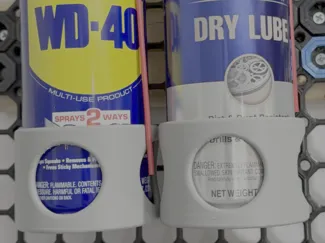 MultiBoard Spray Can Holder (Push-Fit Mount)