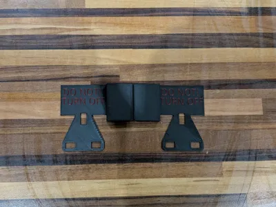 UK Mains Plug Switch Cover  Safe Simple Protection