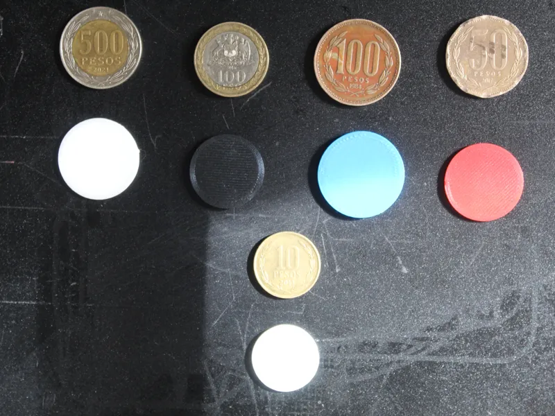 chilean coins 