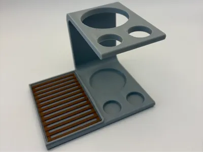Toothbrush Holder with Tray