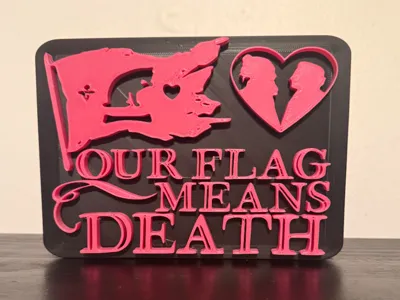 Our Flag Means Death Shelf Sign(No AMS)