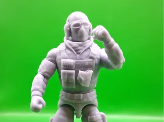 Wolf Pack – 3.75" O-Ring Action Figure STL