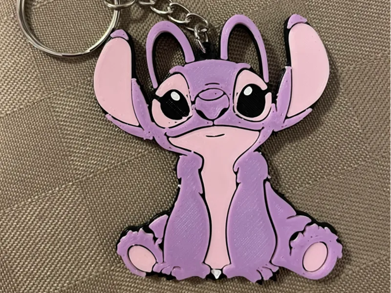 Angel Stich Keychain - No AMS