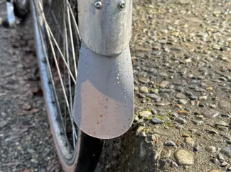 Simple parametric TPU mudflap for bicycle fenders