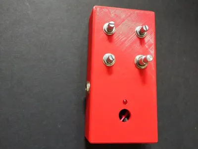 4 knob guitar pedal enclosure