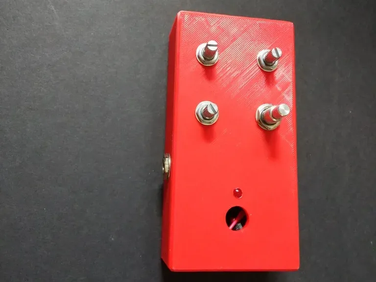 4 knob guitar pedal enclosure