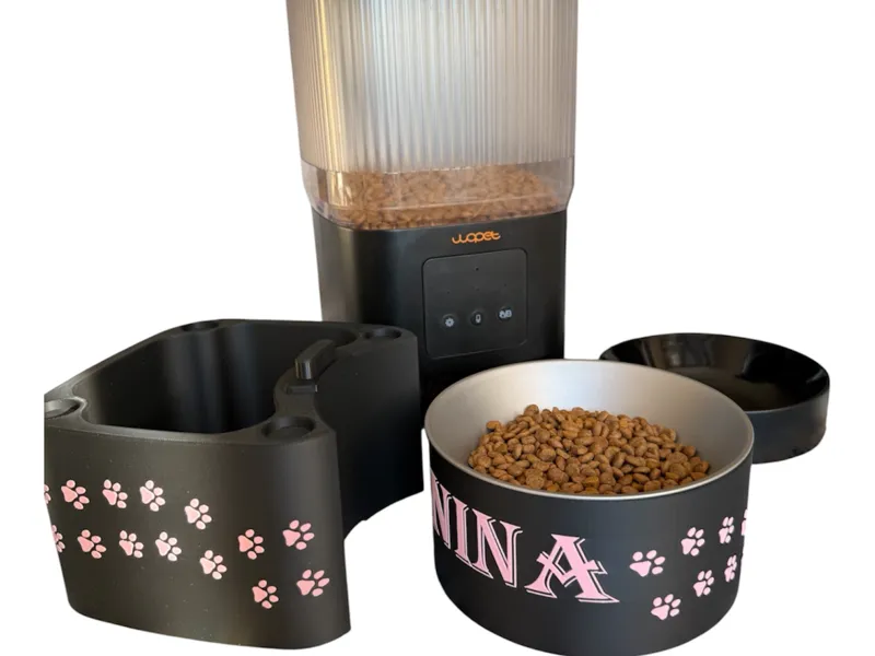 WOPet 4L Feeder Riser System — Tall & Short