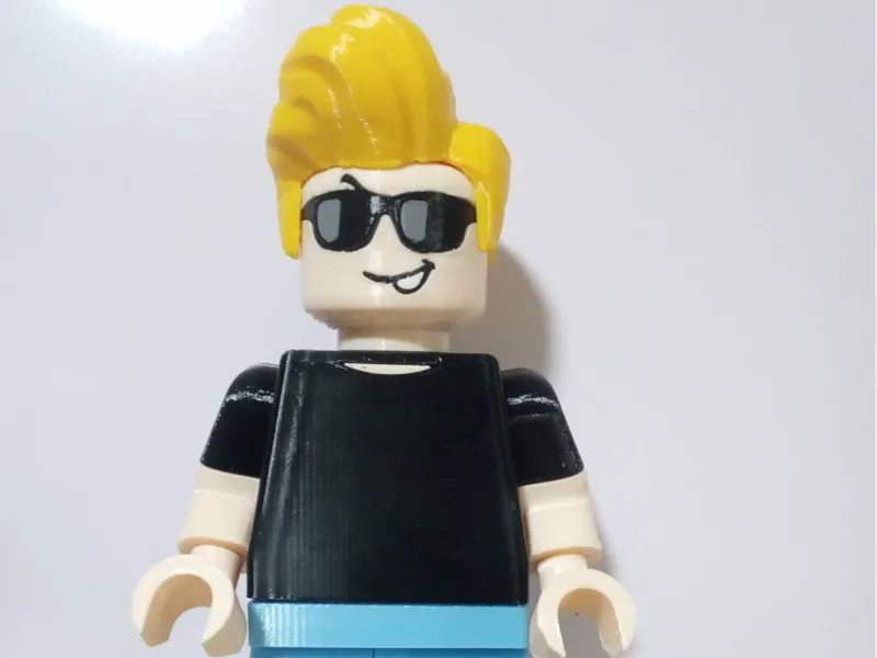 Johnny Bravo Giant Minifig