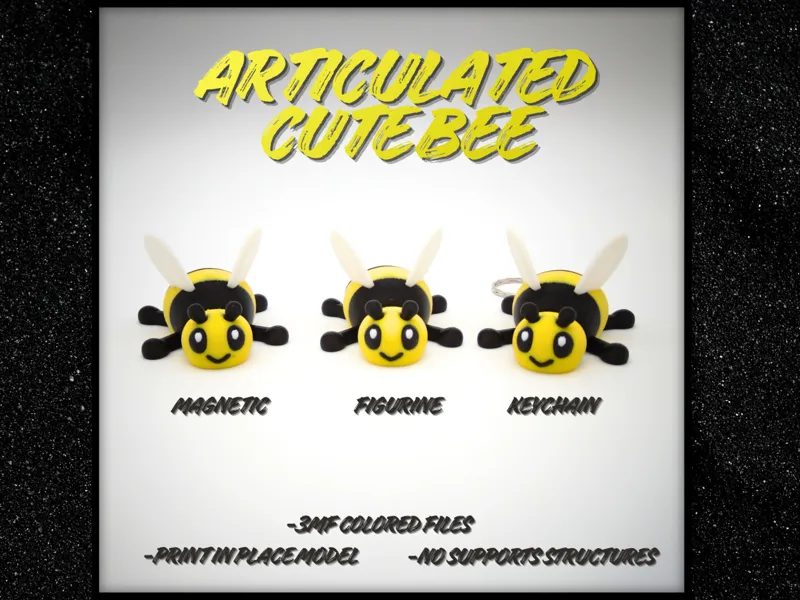Articulated Cute Bee