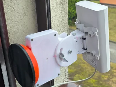 5g window suction cup antenna without drilling