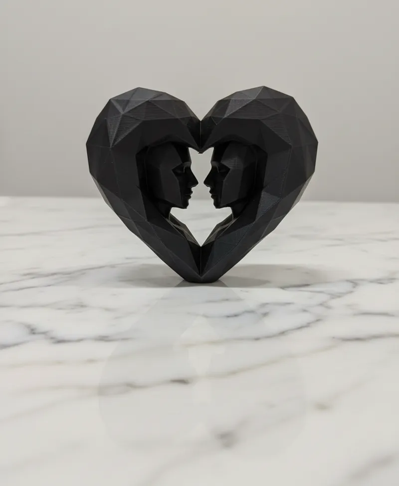 Polygon Heart