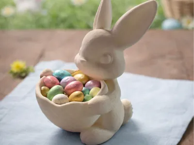 Easter Bunny bowl - Cute Easter Basket
