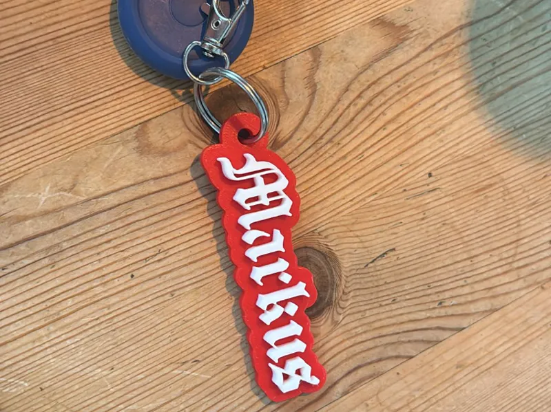 Markus Personalisierter Namens-Schlüsselanhänger