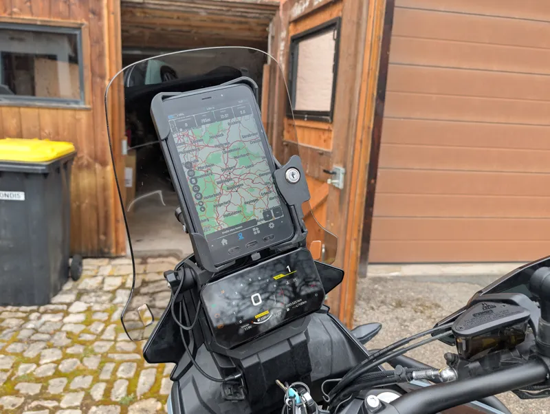 Tablet Holder CFMOTO 450MT