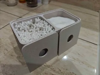 Cotton Pads and swabs Box